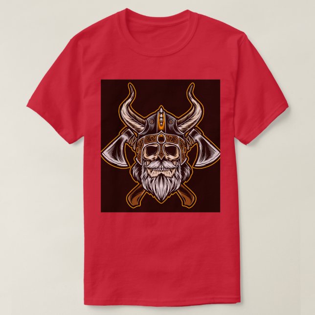 T-shirt Vinage viking âge art et merch 13 (Design devant)