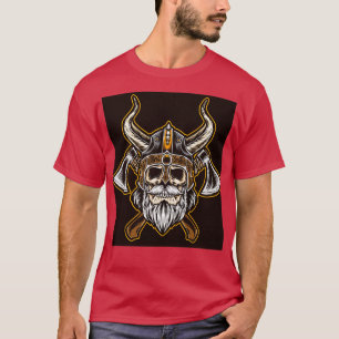 T-shirt Vinage viking âge art et merch 13