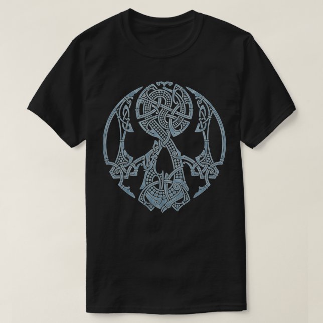 T-shirt Vinage viking âge art et merch 28 (Design devant)