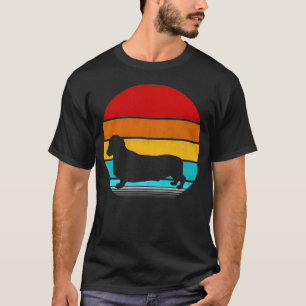 T-shirt vinate de dachshund