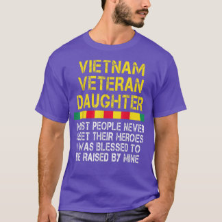 T-shirt Vinatge Vietnam Vetran Fille Chemise Vétérinaire J