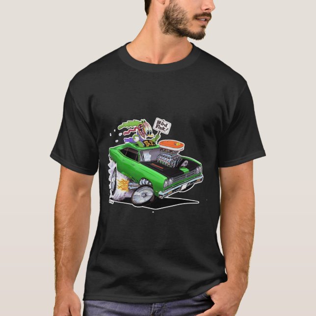 T-shirt Vince Crains High Octane Art, 1969 Oiseaux Fink (Devant)