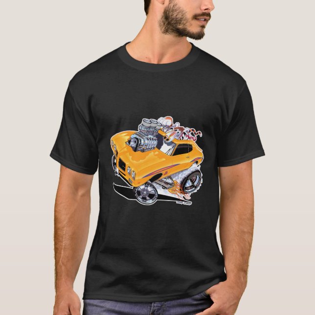 T-shirt Vince Crains High Octane Art, 1970 GTO le juge (Devant)