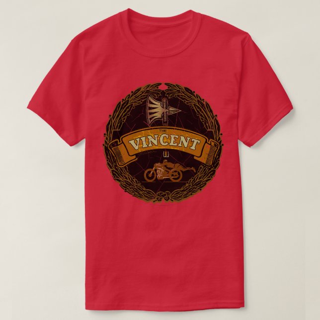 T-shirt Vincent Motorcycles UK (Design devant)