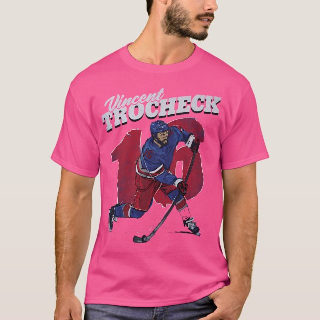 T-shirt Vincent Trocheck New York R Retro (Devant)