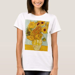 T-shirt Vincent Van Gogh 12 Tournesols Impressionniste