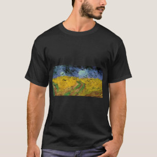 T-shirt Vincent van Gogh 1853 1890 champs de blé avec des