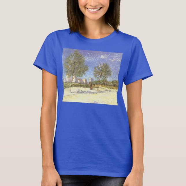T-shirt Vincent van Gogh - À la périphérie de Paris (Devant)