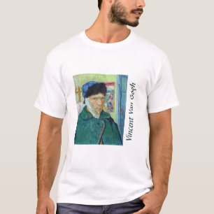 T-shirt Vincent van Gogh - Autoportrait avec oreille bandé
