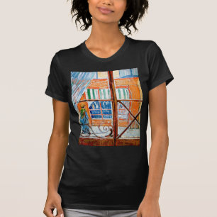 T-shirt Vincent Van Gogh - Boucherie vue d'une fenêtre