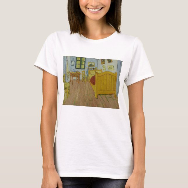 T-shirt Vincent Van Gogh, Chambre à Arles, 1ère version (Devant)