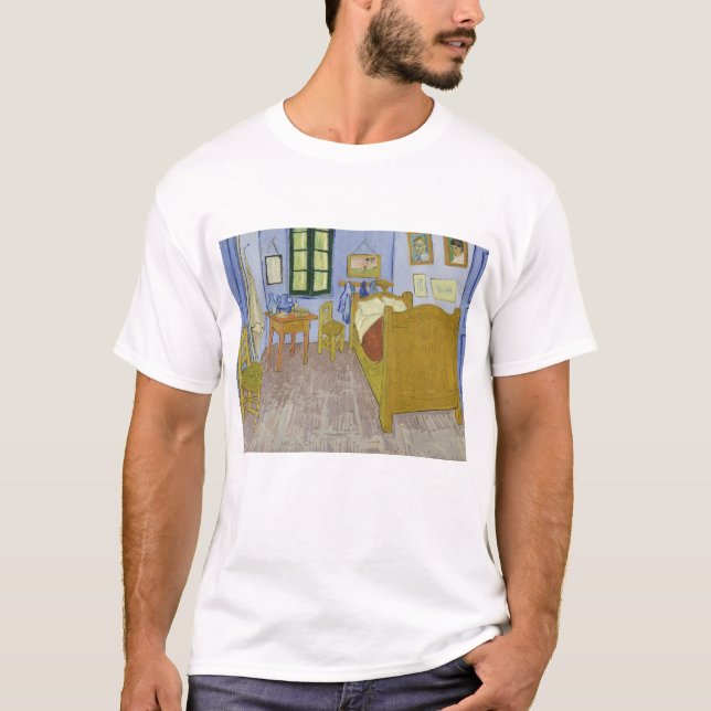 T-shirt Vincent Van Gogh, Chambre à Arles, 3ème version (Devant)