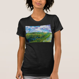 T-shirt Vincent Van Gogh - Champs de blé vert à Auvers