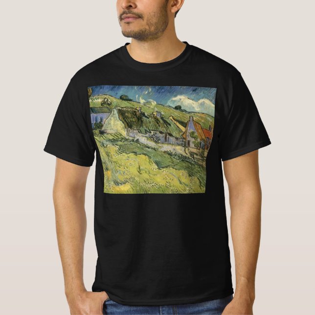 T-shirt Vincent van Gogh - Chaumières (Devant)