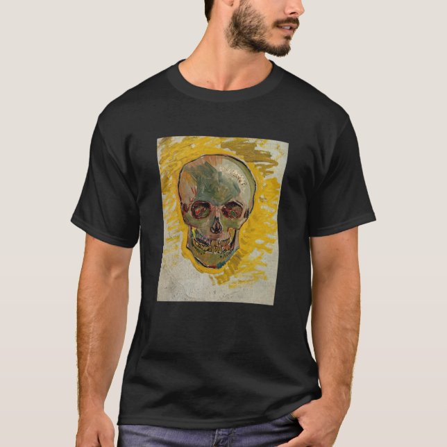 T-shirt Vincent van Gogh - Crâne 1887 #2 (Devant)