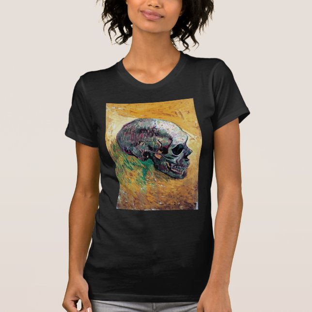 T-shirt Vincent Van Gogh - Crâne de profil - Beaux-arts (Devant)