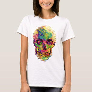 T-shirt Vincent Van Gogh - Crâne Pop Art Halloween