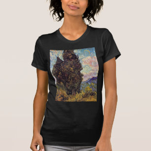 T-shirt Vincent Van Gogh - Cyprès Amoureux des Arbres d'Ar