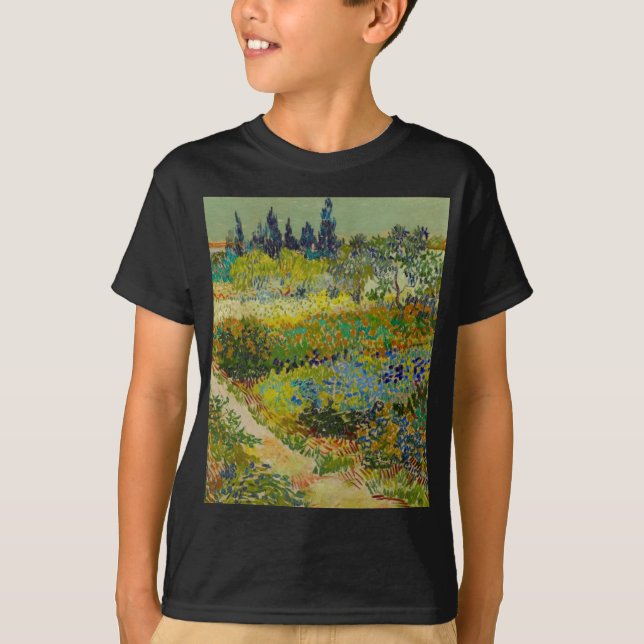 T-shirt Vincent Van Gogh Garden (Devant)