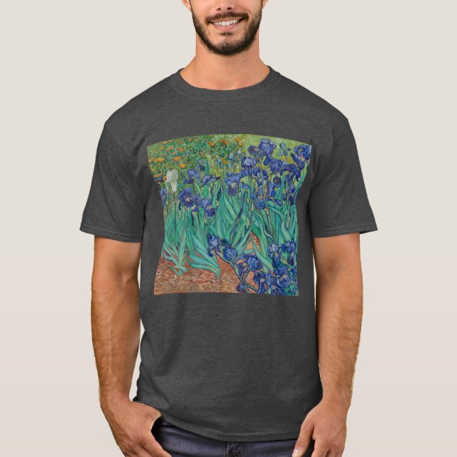 T-shirt Vincent van Gogh - Iris (Devant)