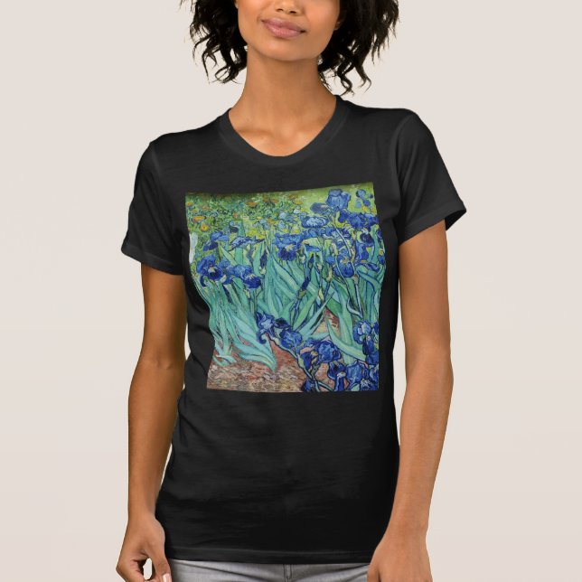 T-shirt Vincent van Gogh Irises (Devant)