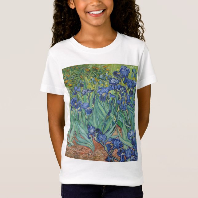 T-Shirt Vincent Van Gogh - Irises (Devant)