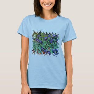 T-shirt Vincent Van Gogh - Irises - Art de l'amour des fle