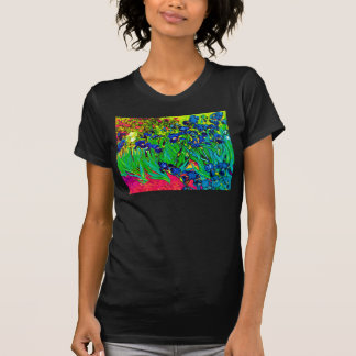 T-shirt Vincent Van Gogh - Irises - Art pop de fleurs