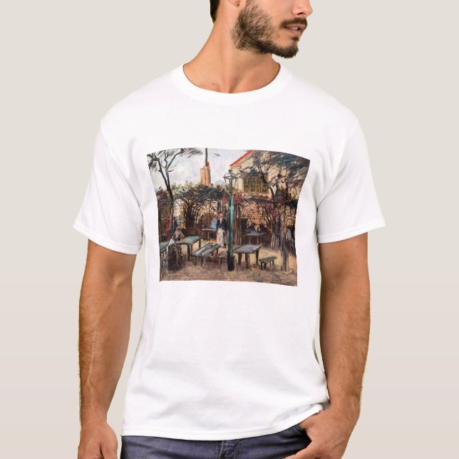 T-shirt Vincent Van Gogh - La Guinguette sur Montmartre (Devant)