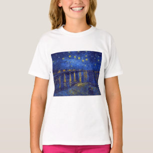 T-shirt Vincent Van Gogh, La Nuit étoilée peinture