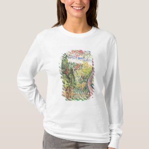 T-shirt Vincent van Gogh   le jardin de l'hôpital de St