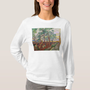 T-shirt Vincent van Gogh le jardin de l'hôpital de St