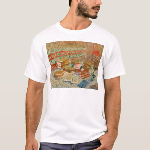 T-shirt Vincent van Gogh les livres jaunes, 1887