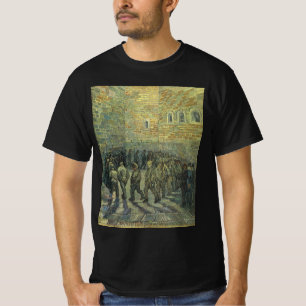 T-shirt Vincent van Gogh - Les Prisonniers en promenade