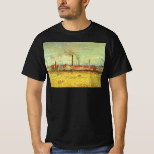 T-shirt Vincent van Gogh - Les usines à Asnieres