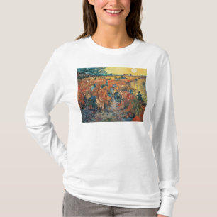 T-shirt Vincent van Gogh Les vignobles rouges à Arles, 1