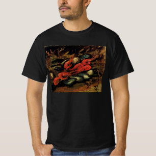 T-shirt Vincent van Gogh - Moules et crevettes à vie morte