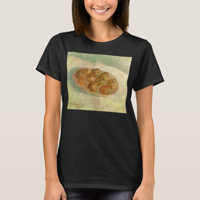 T-shirt Vincent van Gogh - Nature morte Panier de pommes (Devant)