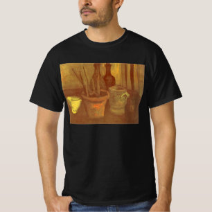 T-shirt Vincent van Gogh - Nature morte Pinceaux dans un p