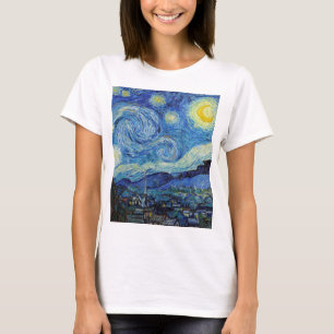 T-shirt Vincent Van Gogh Nuit d'art Vintage