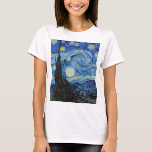 T-shirt Vincent Van Gogh Nuit d'art Vintage