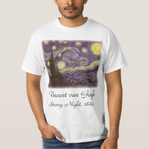 T-shirt Vincent van Gogh - Nuit étoilée