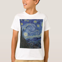 Vincent Van Gogh - Nuit étoilée. Peinture artistiq