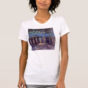 T-shirt Vincent van Gogh - nuit étoilée sur le Rhône