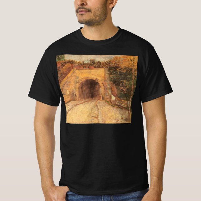 T-shirt Vincent van Gogh - Passerelle, Viaduc (Devant)