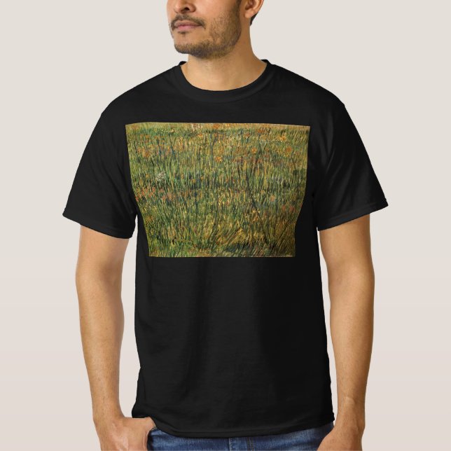 T-shirt Vincent van Gogh - Pâturage en fleurs (Devant)