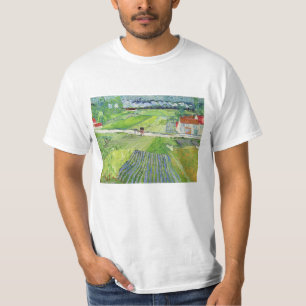 T-shirt Vincent van Gogh - Paysage avec transport et train