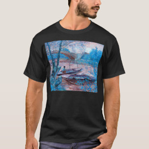 T-shirt Vincent van Gogh Pêche au printemps Remi Fameux Vi
