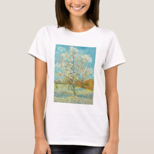 T-shirt Vincent van Gogh - Pêcher rose en fleurs