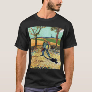 T-shirt Vincent Van Gogh - Peintre en route pour son trava